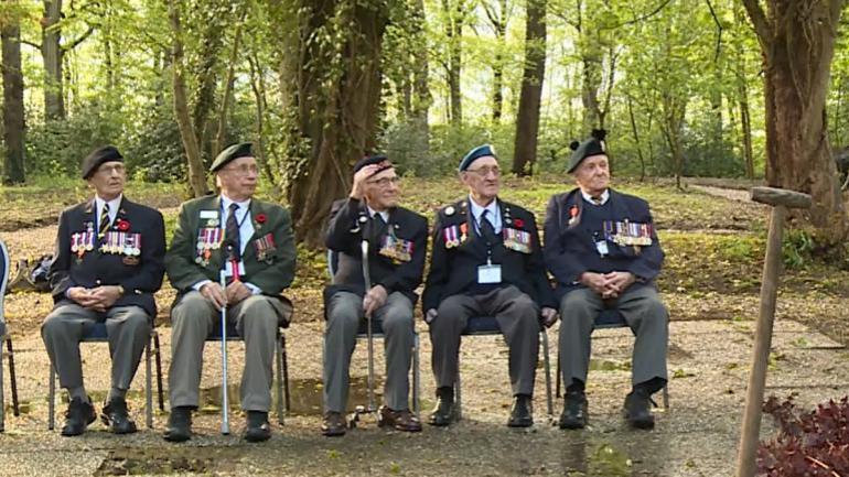 De Royal Canadian Dragoons bij een eerder bezoek aan Fryslân