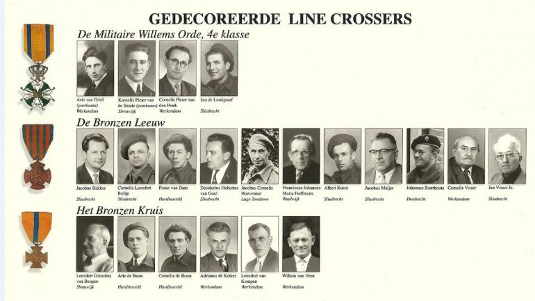 De 21 Linie-Crossers hebben allemaal een onderscheiding gekregen