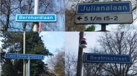 Juliana wordt Boerhaave: de Duitsers verhangen de bordjes
