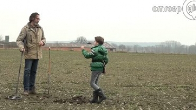 Groesbeek: Bouke (10) vindt iets uit de oorlog, maar wat?