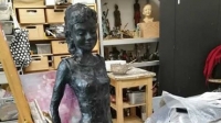 Actrice Audrey Hepburn krijgt een standbeeld in Velp