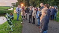 Een laatste eer voor Joodse dwangarbeiders uit Kamp Conrad in Rouveen