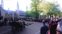 Duitse krans bij dodenherdenking in Middelburg