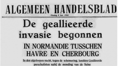D-day in allerlei krantenkoppen