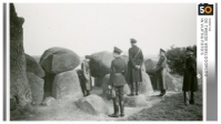 WA commandant Arie Johannes Zondervan op bezoek in Drenthe