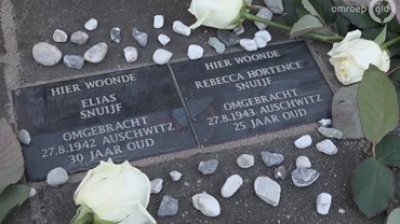 Gedenkstenen herdenken joodse slachtoffers in Apeldoorn